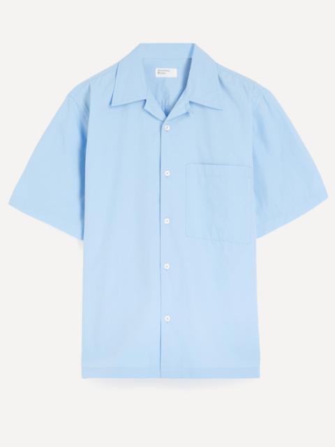 Universal Works Sky Fil a Fil Camp Shirt