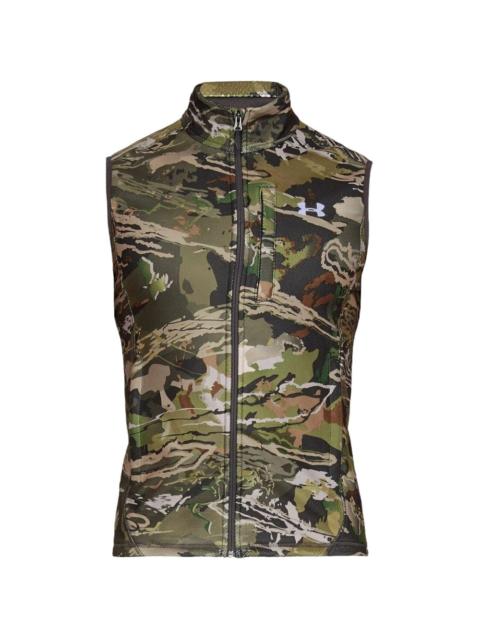 Under Armour Off Grid Zephyr camouflage zip-up gilet
