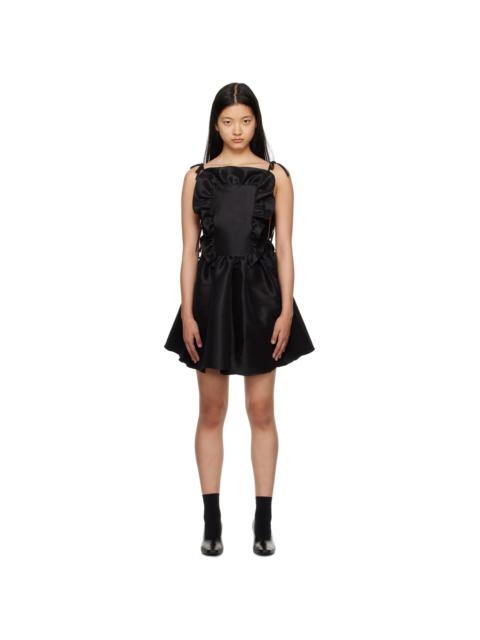 KIKA VARGAS Black Chiara Minidress