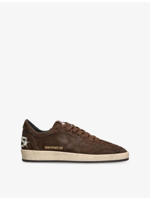 Golden Goose Ball Star Exclusive Suede Low-Top Trainers