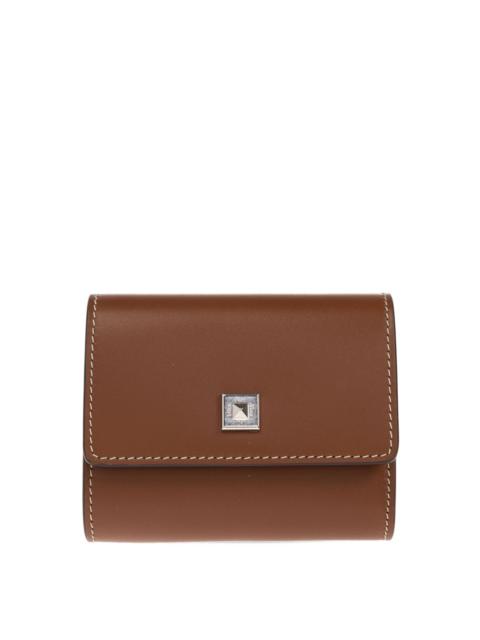 Max Mara leather compact wallet