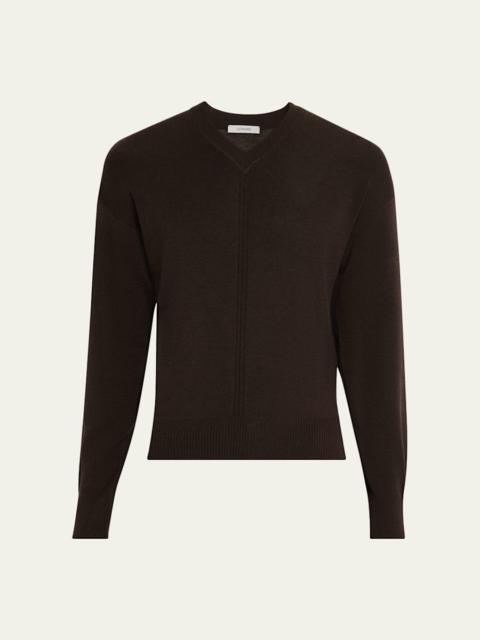 Lemaire Men's Merino Blend V-Neck Sweater
