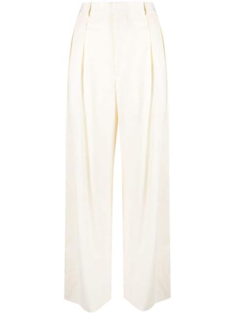 WARDROBE.NYC pleated wide-leg trousers