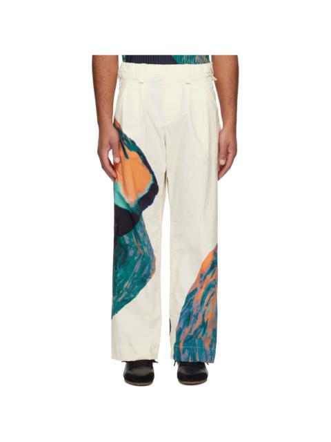 ISSEY MIYAKE Beige Agate Trousers