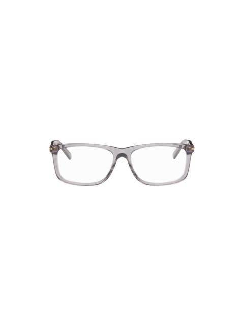 Gray Rectangular Glasses