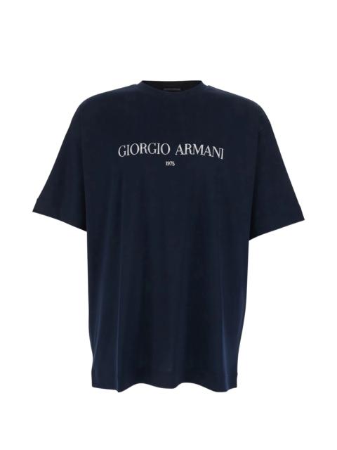 GIORGIO ARMANI Giorgio Armani Logo-print Cotton T-shirt