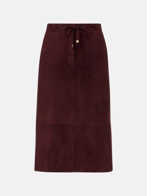 'S Max Mara Suede midi skirt