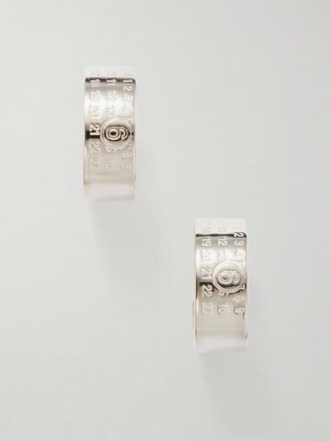 MM6 Maison Margiela Silver-tone Earrings