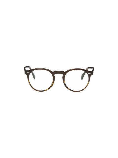 Brown Gregory Peck Glasses