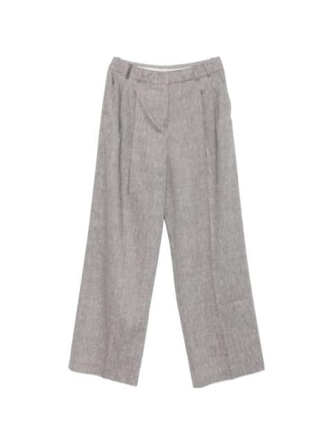 PESERICO pleated trousers