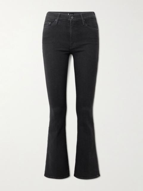 MOTHER The Weekender mid-rise flared jeans Black