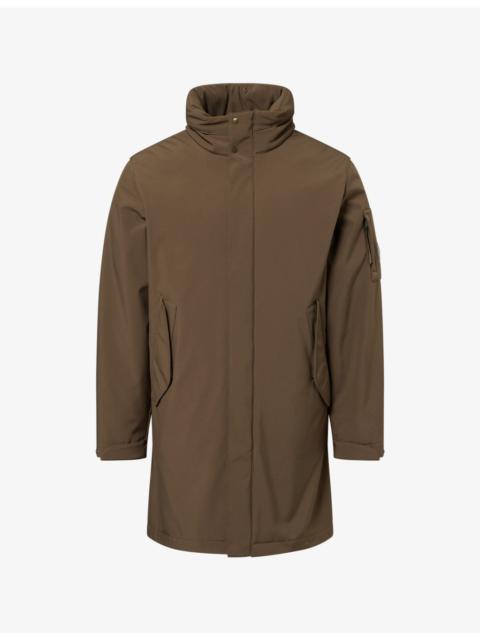 C.P. Company Brand-Lens Padded Shell Coat