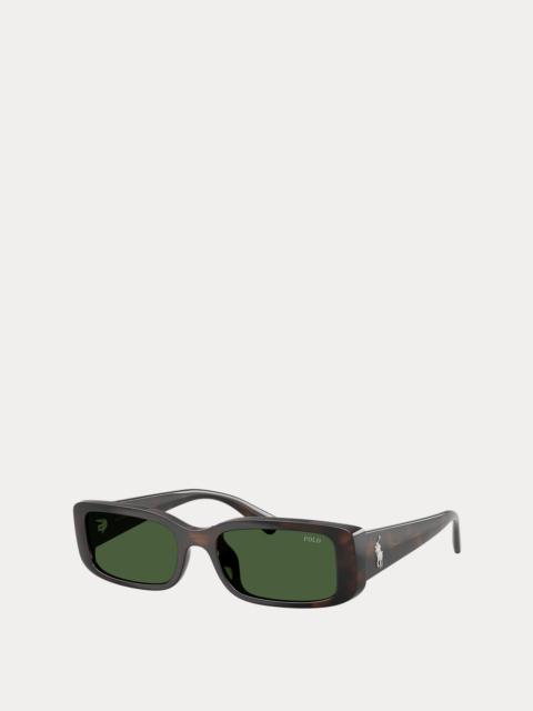 Polo Ralph Lauren Polo Pony Rectangular Sunglasses
