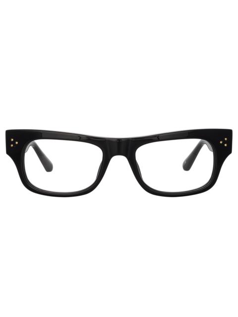 FALCK RECTANGULAR OPTICAL FRAME IN BLACK