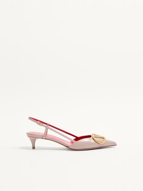 Valentino VLOGO SIGNATURE CALFSKIN SLINGBACK PUMP 40MM / 1.6 IN.