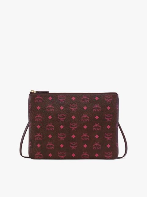 MCM Crossbody Pouch in Visetos Original