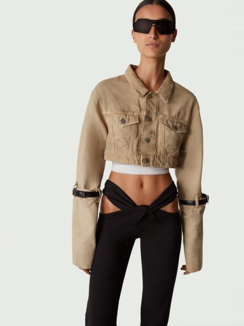 COPERNI Cropped Hybrid Canvas Jacket