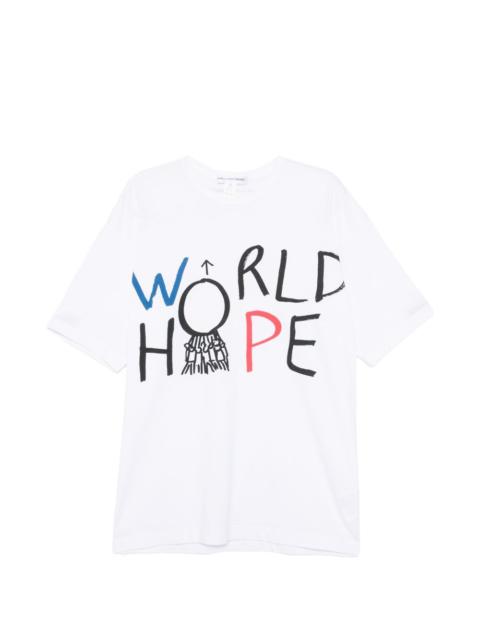 Comme des Garçons SHIRT graphic-print cotton T-shirt