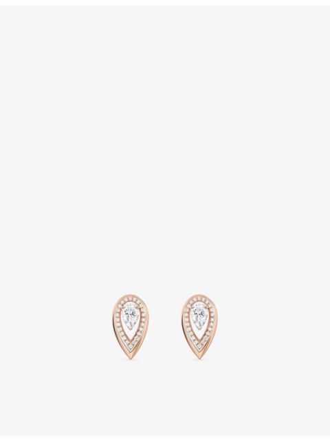 MESSIKA Fiery Gold and 0.25ct Diamond Stud Earrings