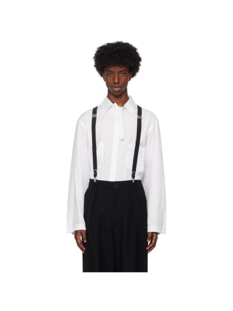 Yohji Yamamoto Black 25 Operon 2Way Suspenders