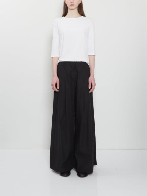 LABO.ART Dalla Cotton Clara Pant — Black