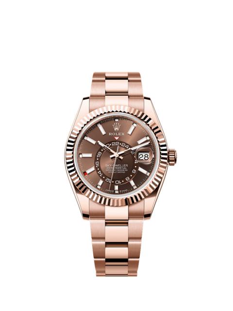 ROLEX Oyster, 42 mm, Everose gold