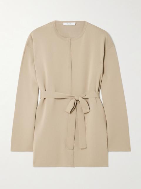 Max Mara Gerald Belted Knitted Cardigan