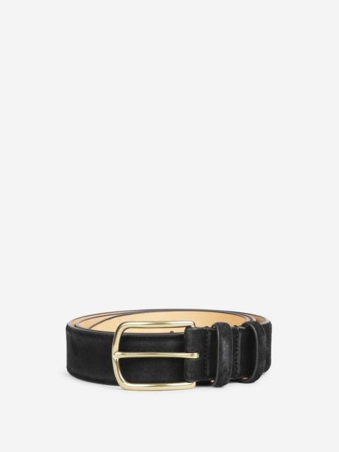 OFFICINE CREATIVE WIDE SUEDE BELT