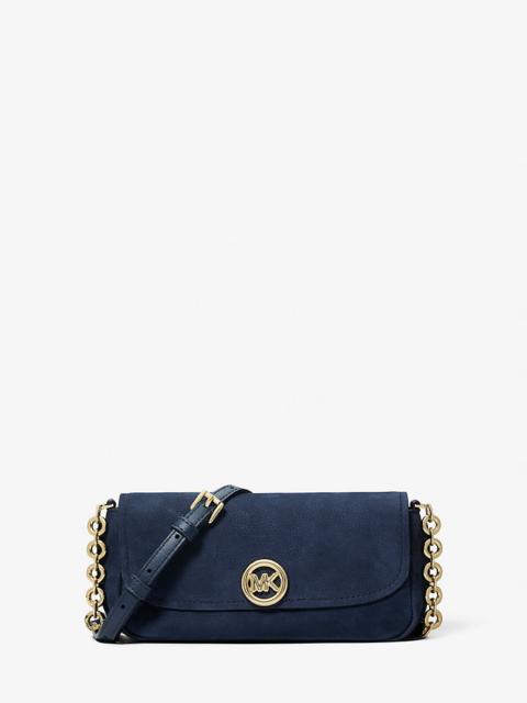 MICHAEL KORS Nolita Small Nubuck Crossbody Bag