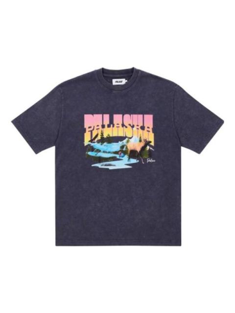 PALACE Palace SS22 Palaska Dye T-Shirt 'Purple' P22ES120
