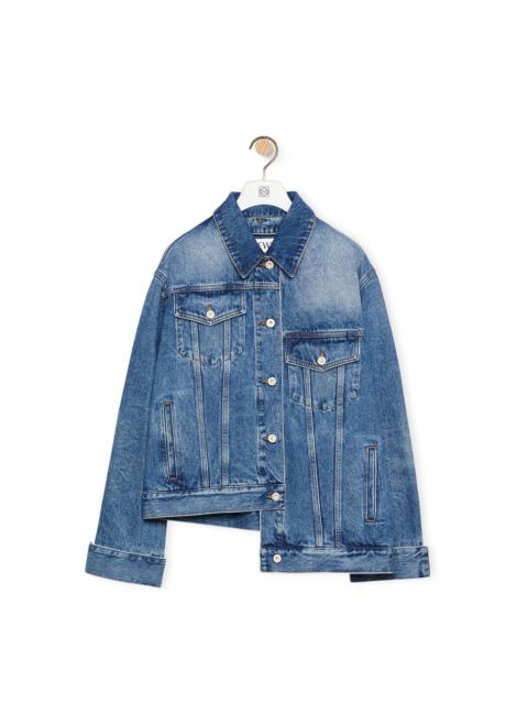 Loewe Deconstructed jacket in denim