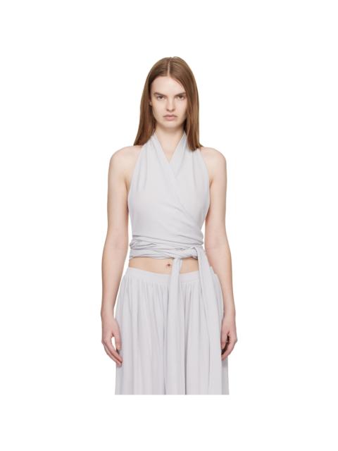 AYA MUSE Gray Aelir Top