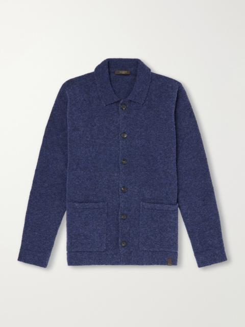 SLOWEAR Bouclé Wool-Blend Cardigan