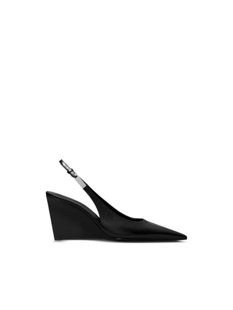TORY BURCH Gigi slingback wedge pumps