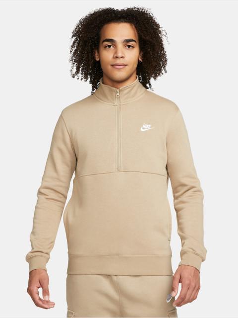 Nike Nike Sportswear Club Men's Brushed-Back 1/2-Zip Pullover