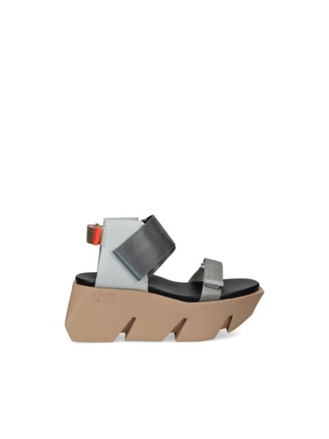 UNITED NUDE Bull Run touch-strap platform sandals