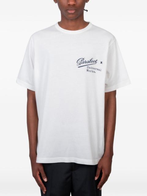 Universal Works x Paraboot graphic-print cotton T-shirt