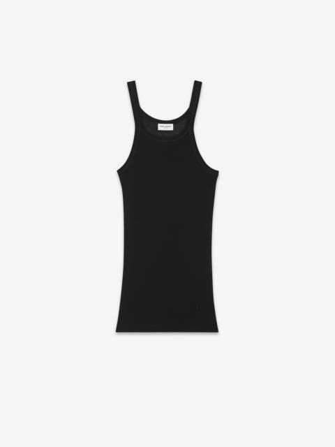 cassandre tank top in ribbed jersey