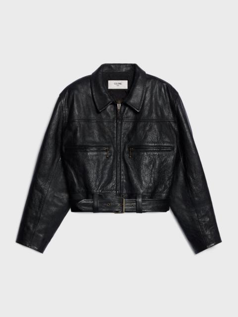 CELINE cropped jacket IN calfskin