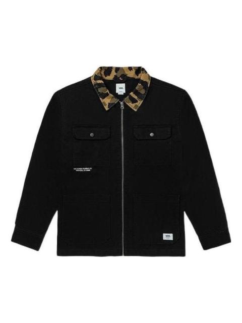 Vans Anaheim Print Mash Up Jacket 'Black' VN0A7SDLBLK
