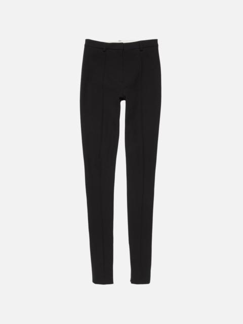 Acne Studios Stretch wool trousers - Black