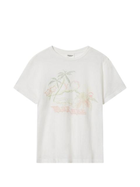 Isabel Marant Étoile ZEWEL floral-print T-shirt
