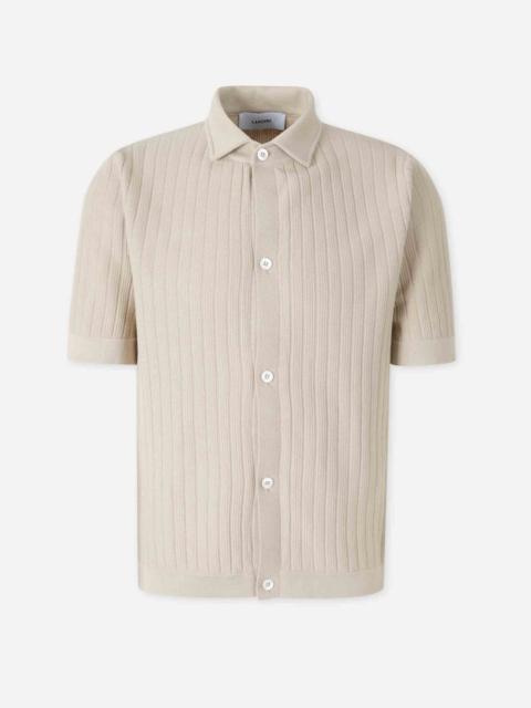 LARDINI COTTON KNIT SHIRT