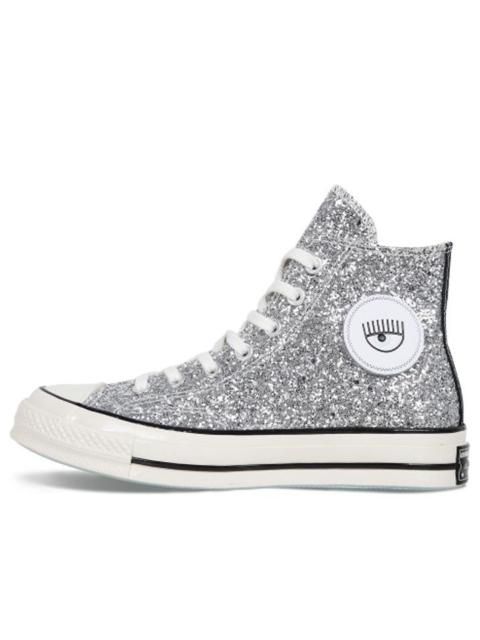 Converse (WMNS) Converse Chiara Ferragni x Chuck 70 'Black Silver' 563831C