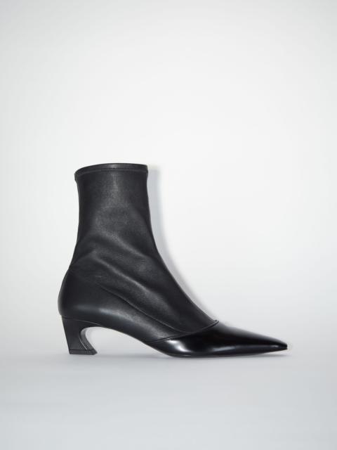 Acne Studios Heeled ankle boots - Black
