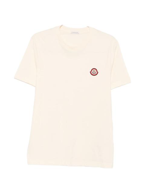 Moncler Moncler Logo-patch T-shirt