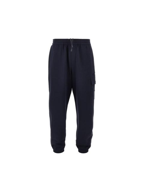 EMPORIO ARMANI TRAVEL ESSENTIAL PIQUET JERSEY CARGO PANTS