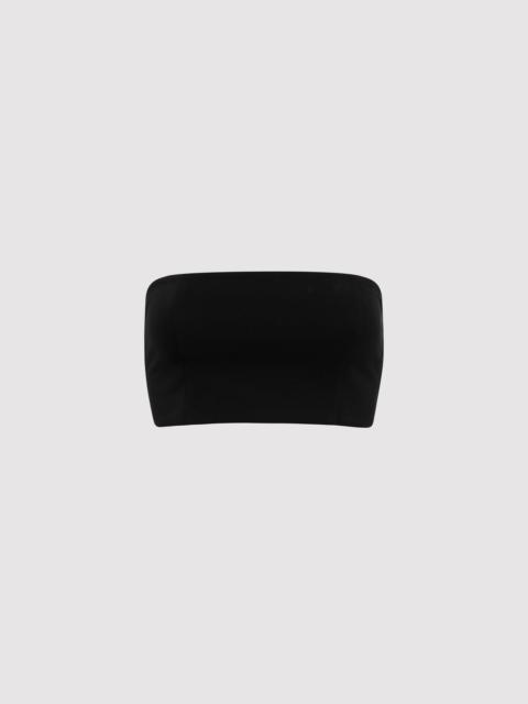 ST. AGNI Raw Edge Bodice - Black