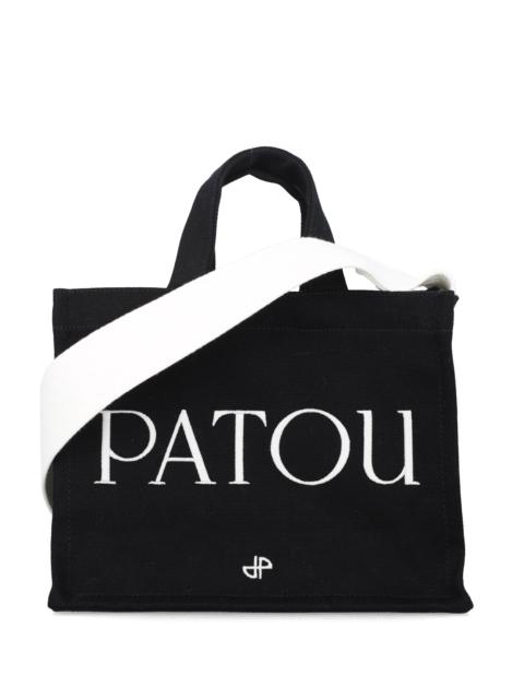 PATOU small Patou canvas tote bag