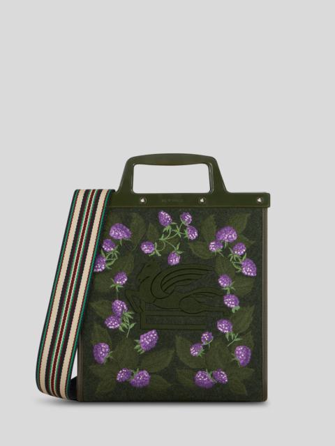 Etro MEDIUM EMBROIDERED LOVE TROTTER BAG